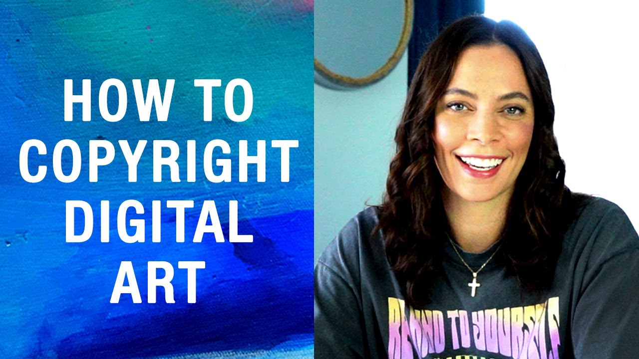 How To Copyright Digital Art - YouTube