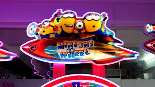 Minions Wheel coin operated game machine screenshot 2