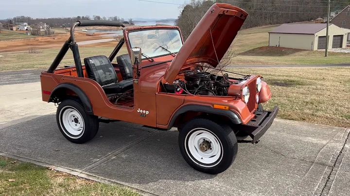 1975 Jeep CJ5 304 V8 part 2 of walk around Video