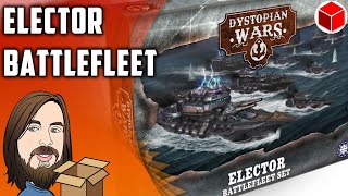 Dystopian Wars - Elector Battlefleet Set Unboxing
