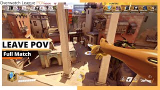 LEAVE POV - Winners QF | Echo, Sombra, Tracer, Hanzo, Ashe | Hunters vs Reign | OWL 2021 Playoffs