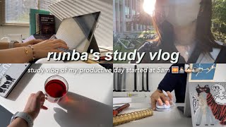 eng) 時起きで勉強する日のstudy vlog✍看護系大学院生wake up at 5am, uni life, a productive day