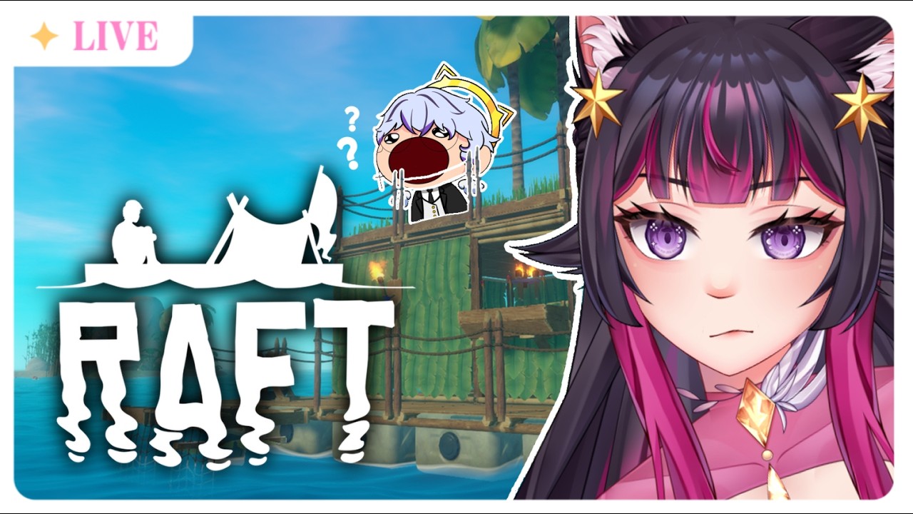 【 RAFT 】VIRAMOS NÁUFRAGOS, POIS DEIXEI O JHONNY NO CONTROLE DO BARCO!┊Chang Kyorie