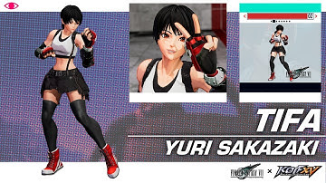 Tifa Mod on Yuri Sakazaki KOF XV