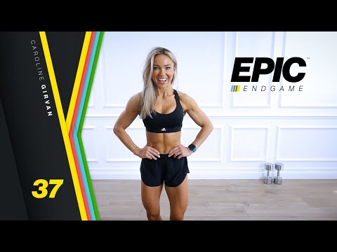 NEXT LEVEL Lower Body Workout with Dumbbells | EPIC Endgame Day 37