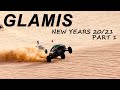 GLAMIS New Years Weekend 2021 - China Wall, Oldsmobile Hill Action, Polaris RZR Turbo PART 1