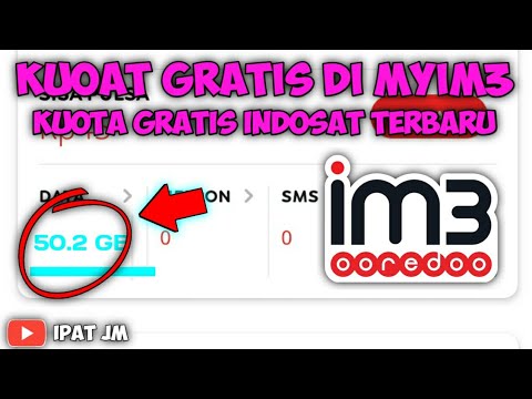 KUOTA GRATIS INDOSAT OOREDOO SENILAI 10 GB INI HANYA MEMERLUKAN 6 DIAL SAJA. KUOTA GRATIS INI SAYA .. 