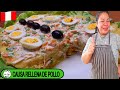 CAUSA DE POLLO | CAUSA LIMEÑA | CAUSA RELLENA DE POLLO