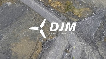 DJM Aerial Solutions Drone Mapping Open Cast Surface Mine