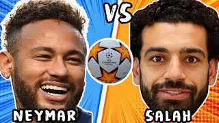 Comparacion de Futbol: Neymar vs Salah