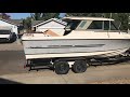 Silverline hardtop boat walk around