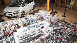 Painting cars with model cars