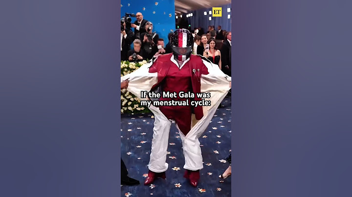 Met Gala Fashion meets Menstrual Cycle Couture | 2025 Red Carpet
