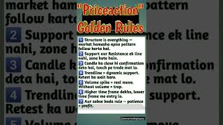 Price Action Golden Rules 🔥 | 7 Secret Trading Tips You Must Know | Trading Shorts