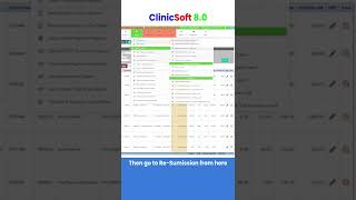 ClinicSoft 8.0 - How to submit and resubmit eClaims screenshot 4