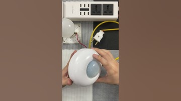Công tắc hồng ngoại cảm biến chuyển động gắn trần Homematic HP003 | Bật đèn khi có người #shorts