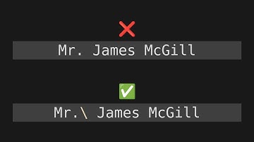 Common LaTeX Mistakes