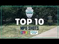 The top 10 mpo shots from the pdga champions cup presented by otb 2024