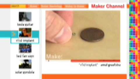 Amal Graafstra on MakeZine TV E1.09