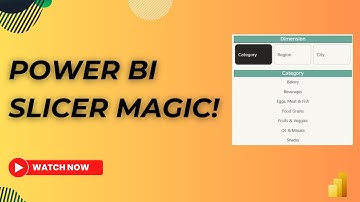 How to create multiple Dynamic Slicers in Power BI using Field Parameters | MiTutorials