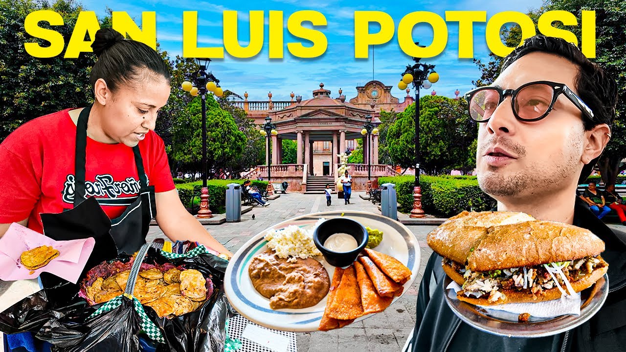 Comida que DEBES PROBAR en SAN LUIS POTOSÍ 😮🇲🇽 MEXICO ✅