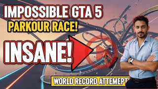 I Tried the HARDEST GTA 5 Parkour Race… Went INSANE! screenshot 2