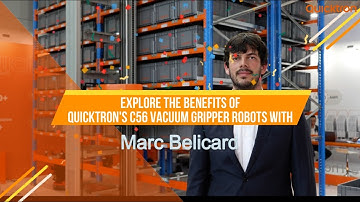 Explore the advancements in our 𝐂56 𝐏𝐢𝐜𝐤𝐢𝐧𝐠 𝐑𝐨𝐛𝐨𝐭𝐬 with Marc Belicard | Vacuum suction technology