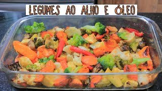 Receita Saudável De Legumes Ao Forno