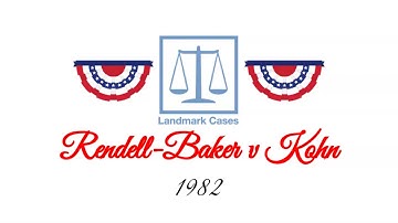 Rendell-Baker v Kohn (1982)