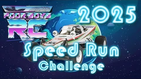 Poor Boys RC 2025 Speed Run Challenge - Tamiya Grasshopper