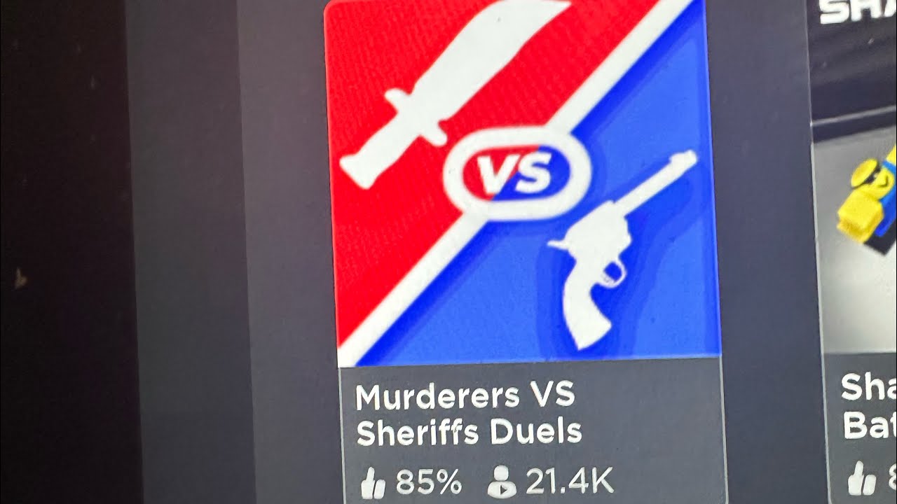 Murders vs sheriffs duel roblox gameplay 1v1 wizard man youtube