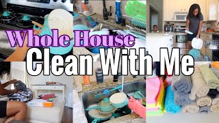 *HUGE* WHOLE HOUSE CLEAN WITH ME | MESSY HOUSE CLEANING | CLEANING MOTIVATION