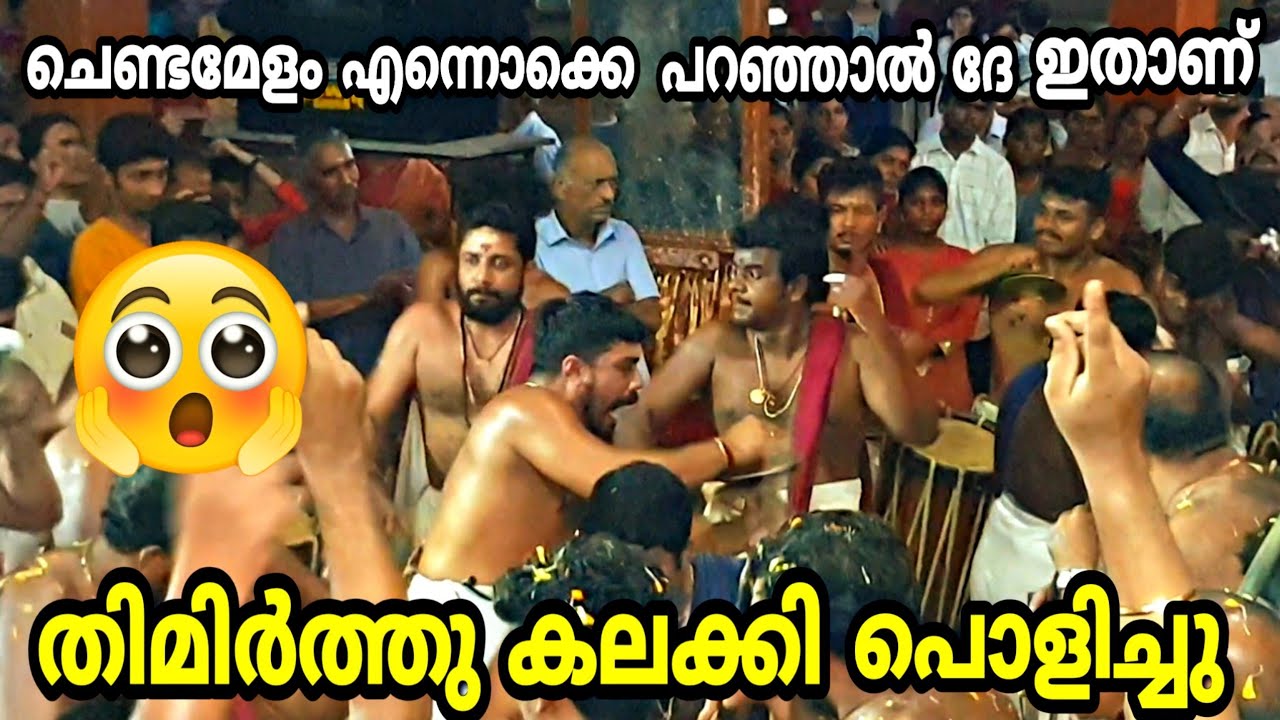 ചേട്ടന്മാർ പൊളിച്ചടുക്കി | ചെണ്ട മേളം |Chenda Melam  | TFVlog.
