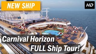 Carnival Horizon full ship tour