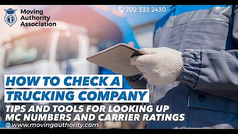 How To Check a Trucking Company ⛟ 📦 Go To The SAFER FMCSA Website And Search By DOT Number.