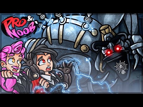 MEET THE HORROR POLICE - Pro and Noob VS Lies of P! (Chapter 2 & End Boss)