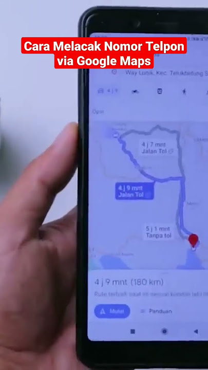 Cara Melacak Nomor HP Lewat Google Maps