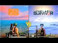 Pubg Mobile VS The Last Survivor Comparison - Which one is best?