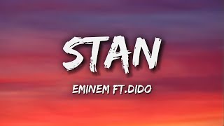 Eminem - Stan (Lyrics) ft. Dido