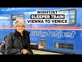 Nightjet sleeper train vienna to venice in double deluxe room