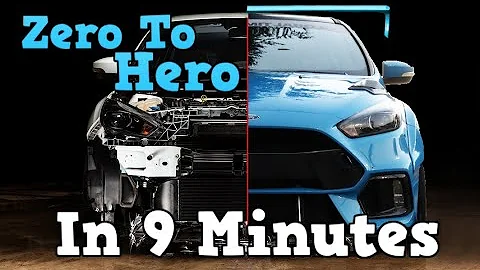 Building a Widebody Focus RS in 9 Minutes: WRC inspired Track Car