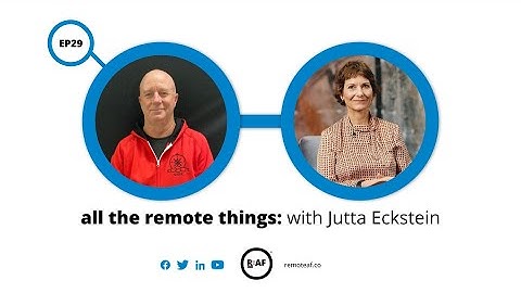 all the remote things with Jutta Eckstein