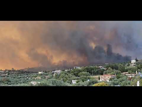 Φωτιά στην Πάτρα