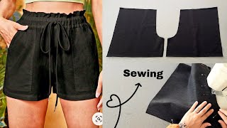 Así de fácil es Coser pantalones cortos para mujer  / Shorts