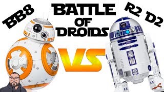Battle of the Droids BB8 against R2 D2. Who Wins!