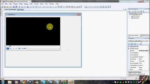 Create Video Player in visual studio ( part 2 of 1)