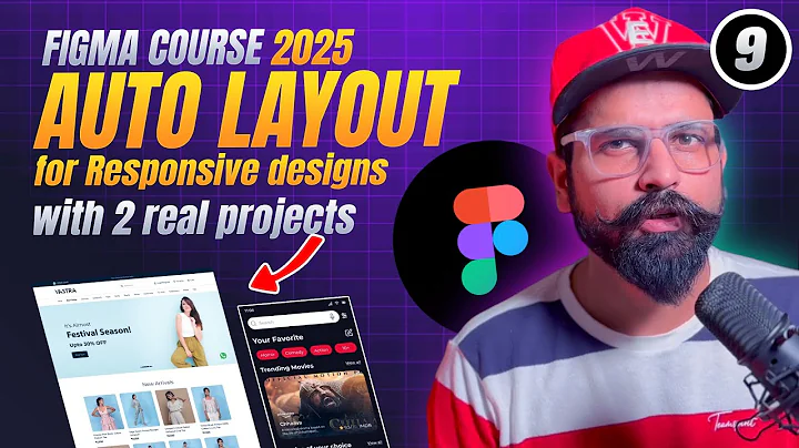 AUTO LAYOUT FIGMA class 9 Figma Tutorial for Beginners #Figma #AutoLayout