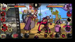 Beating Kevin Pepino's Base in Marie PF!! Skullgirls Mobile