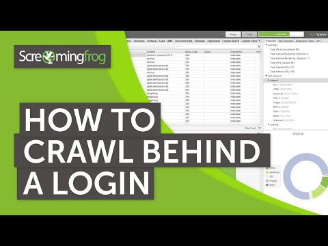 How To Crawl Behind A Login (Authentication) - Screaming Frog SEO Spider