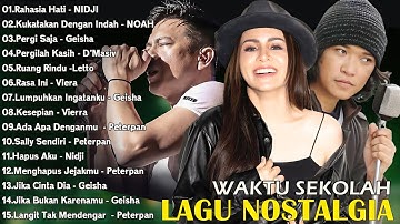 Peterpan & Geisha & NIDJI & Letto & Viera -Lagu Pop Indonesia Terpopuler Enak Didengar |Rahasia Hati